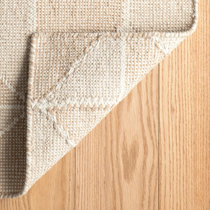 Ojai Wheat Hand Loom Knotted Cotton Rug Rug By Annie Selke