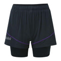 OMM Pace Women's Running Short - Black/Purple - Hill and Dale Outdoors