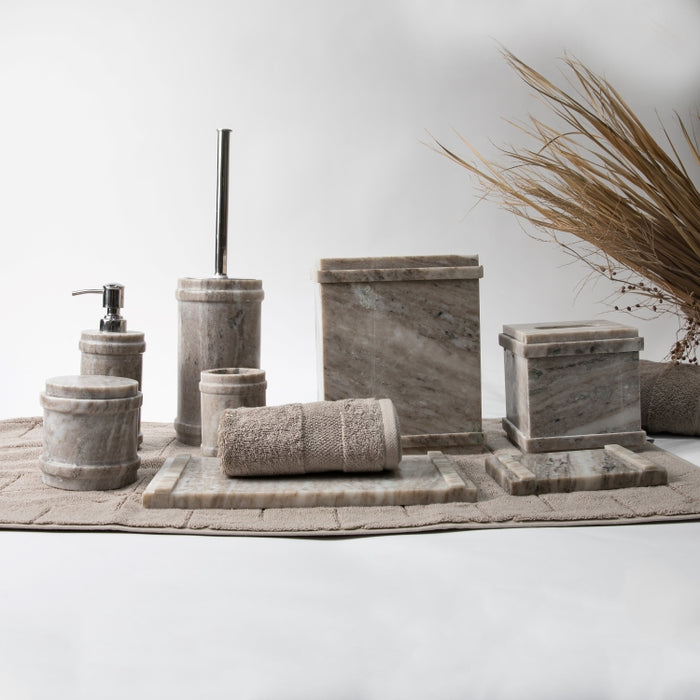 OTL-8PCS BATHROOM SET BEIGE (264846572)