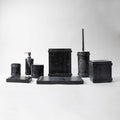 OTL-8PCS BATHROOM SET BLACK (264846574)