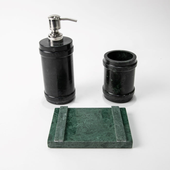 OTL-8PCS BATHROOM SET GREEN (264846573)