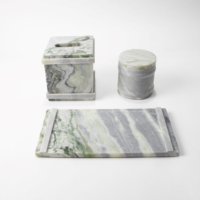 OTL-8PCS BATHROOM SET HMLYN GREEN (264846575)