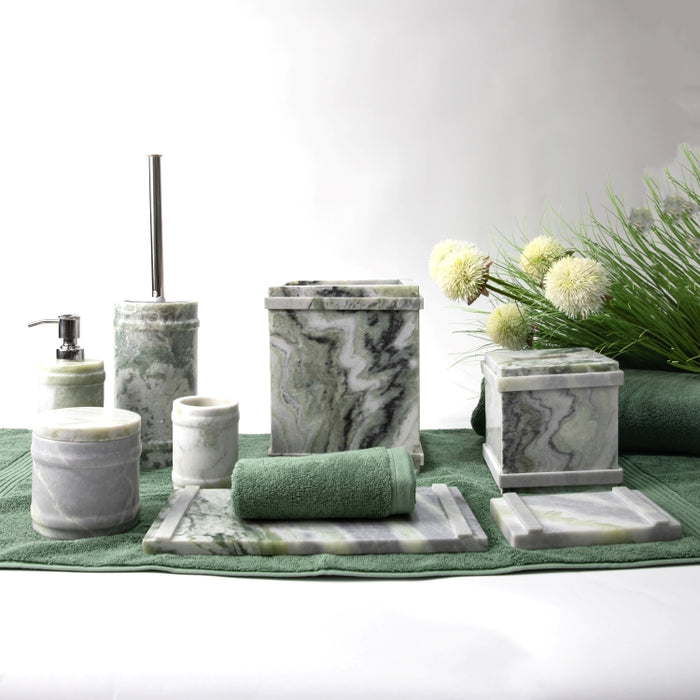 OTL-8PCS BATHROOM SET HMLYN GREEN (264846575)
