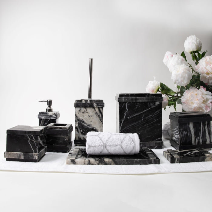 OTL-8PCS BATHROOM ST SLVR DRAGN (264846578)
