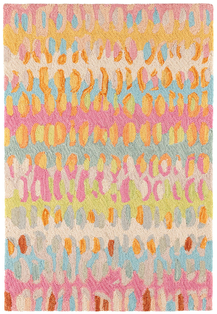 Paint Chip Confetti Hand Micro Hooked Wool Rug Rug By Annie Selke