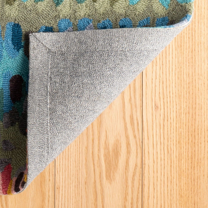 Paint Chip Multi Hand Micro Hooked Wool Rug Rug By Annie Selke