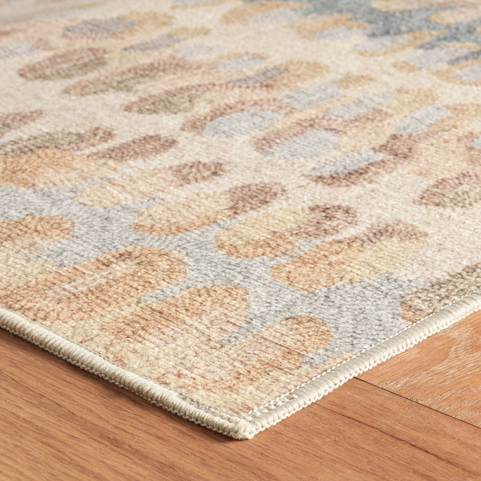 Paint Chip Natural Machine Washable Rug Rug By Annie Selke