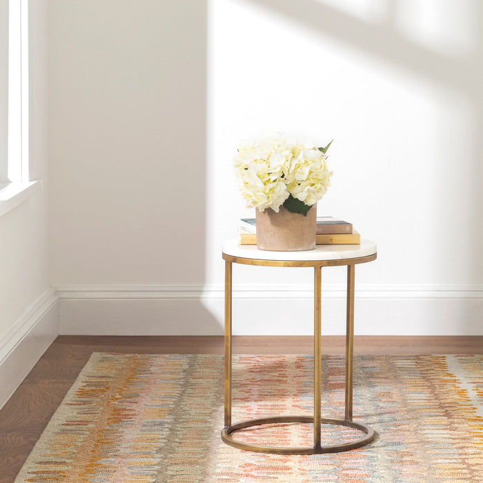 Paint Chip Stone Hand Micro Hooked Wool Rug Rug By Annie Selke