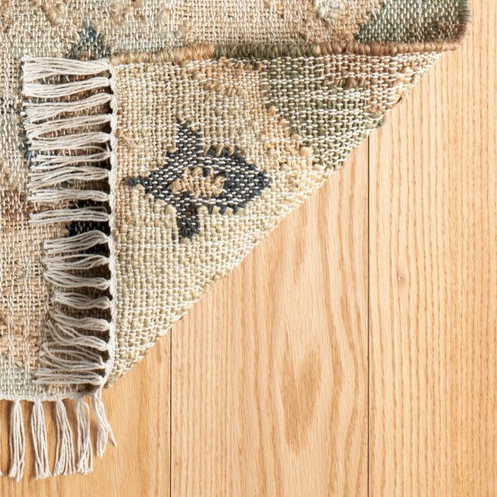 Pali Blue Handwoven Jute Rug Rug By Annie Selke