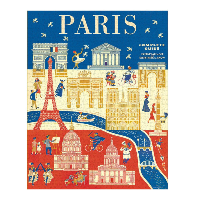 Cavallini Papers & Company Paris 1000 Piece Puzzle