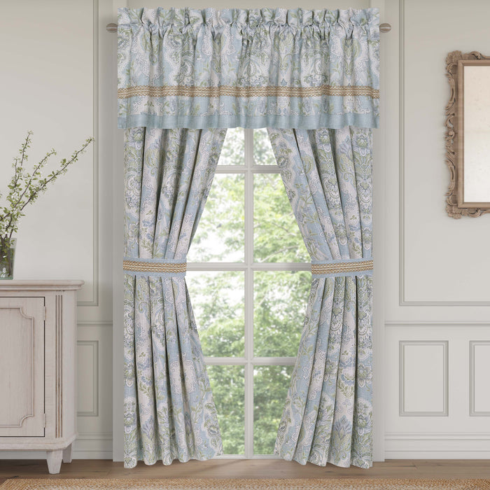 Pasadena Chambray Window Panel Pair Window Panels By J. Queen New York