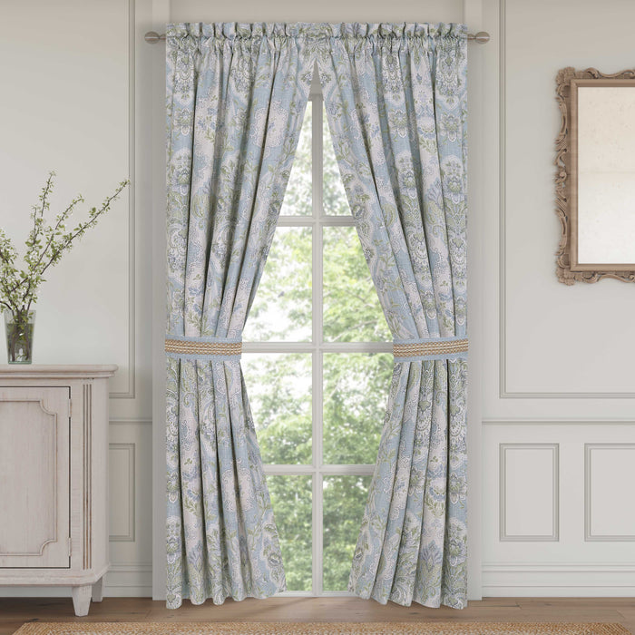 Pasadena Chambray Window Panel Pair Window Panels By J. Queen New York