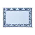 Pavilion Sky and Navy Greek Key Paper Placemat Pad