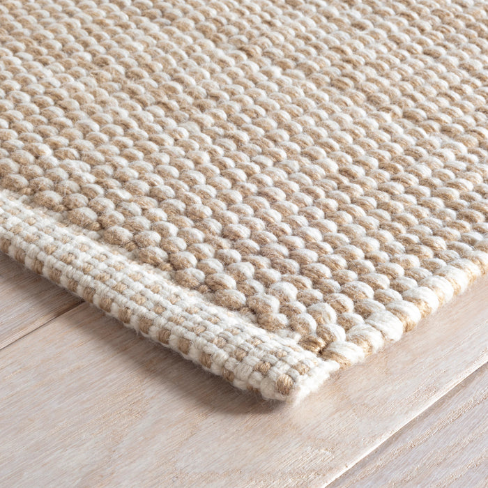 Pebble Natural Handwoven Performance Rug Rug By Annie Selke