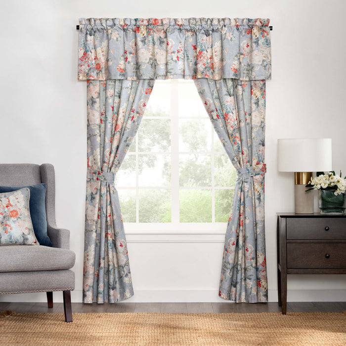 Penelope Grey Window Panel Pair Window Panels By P/Kaufmann