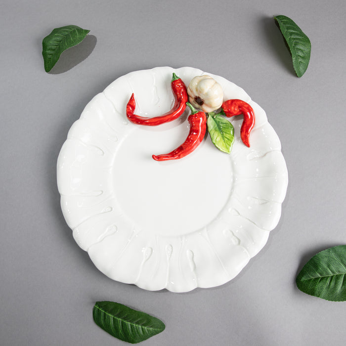 PEPERONCINI ROUND D31CM DISH (202029231)