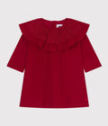 Petit Bateau Red Corduroy Dress