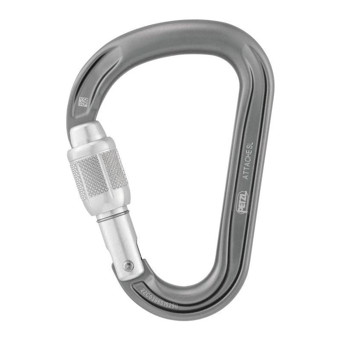 Petzl Attache Carabiner - Grey - Hill and Dale Outdoors