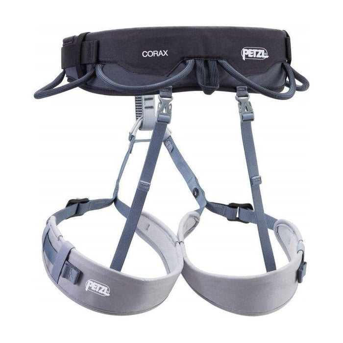 Petzl Corax Climbing Harness - Grey - Hill and Dale Outdoors