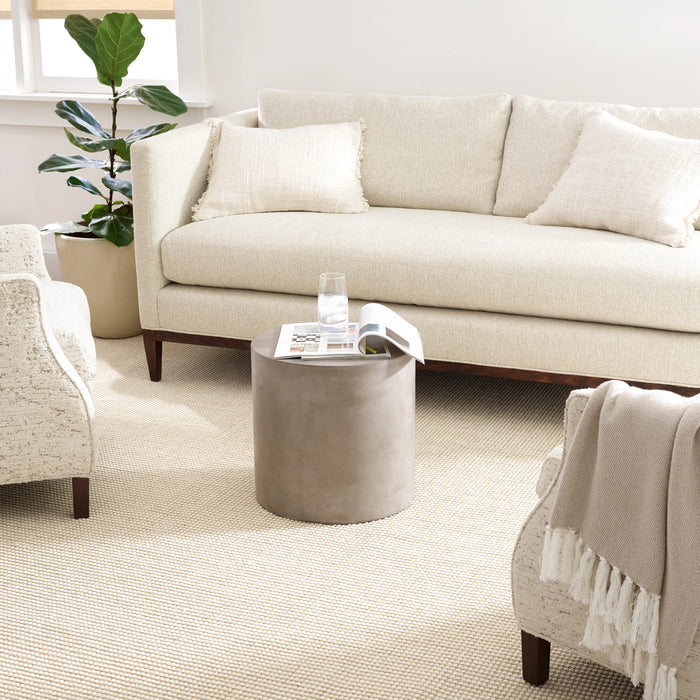 Pixel Wheat Woven Sisal/Wool Rug Rug By Annie Selke