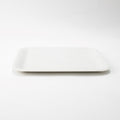 PLASTIC TRAY SMALL BRAID WHITE 33CMX25CM (202107460)