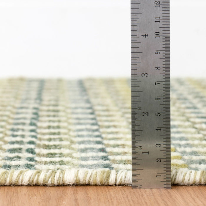 Poppy Moss Handwoven Wool Rug Rug By Annie Selke