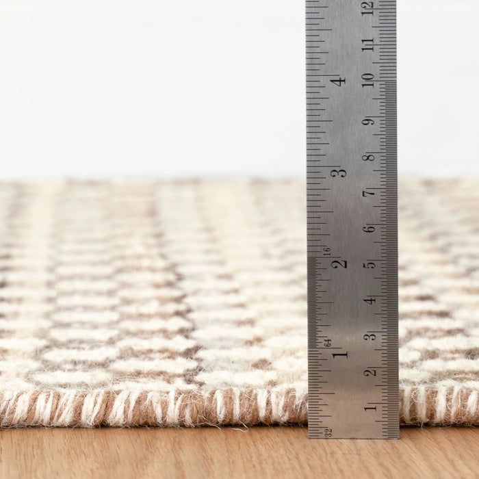 Poppy Natural Handwoven Wool Rug Rug By Annie Selke