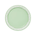Queen of Needlepoint Dinner Mint Jasperware Paper Plate - 8 pack