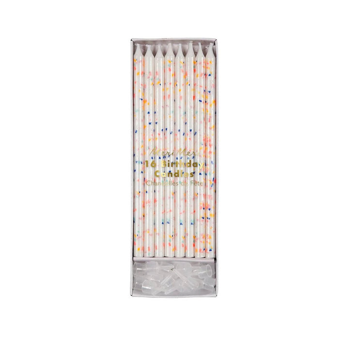 Rainbow Flecks Candles