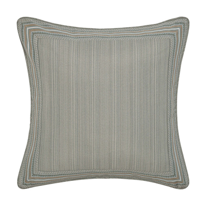 Raine Aqua Euro Sham Euro Sham By J. Queen New York