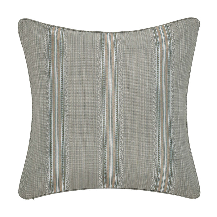 Raine Aqua Euro Sham Euro Sham By J. Queen New York