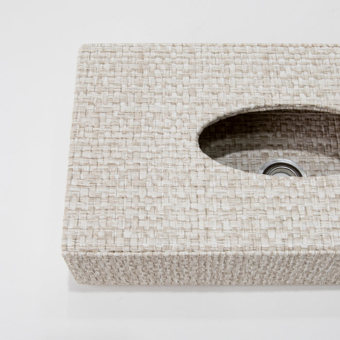 RECT.TISSUE BOX RAFYA BEIGE (202042176)