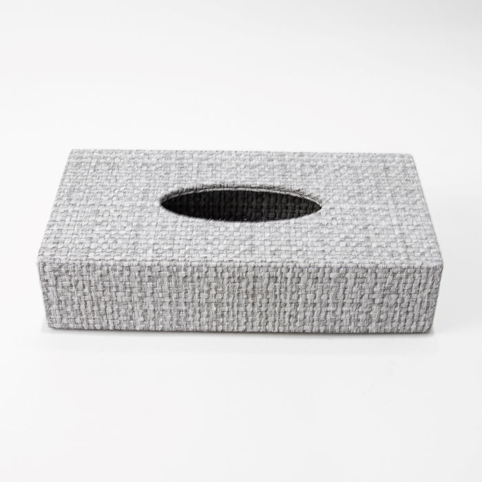 RECT.TISSUE BOX RAFYA GREY (202042174)