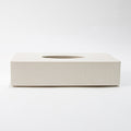 RECT.TISSUE BOX SILK IVORY (202042180)