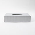 RECT.TISSUE BOX SILK SILVER (202042182)
