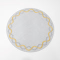 RND PLACEMAT W/EMB SILK SILVER (202055089)