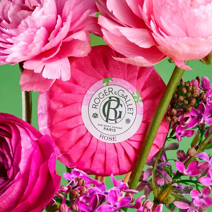Roger & Gallet Rose Bar Soap Set/3