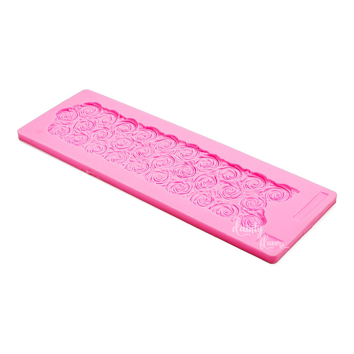 ROSE PATTERN SILICON MOULD
