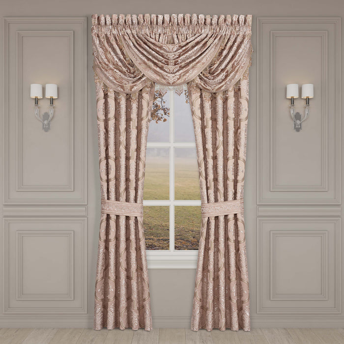 Rosewater Blush Window Panel Pair Window Panels By J. Queen New York