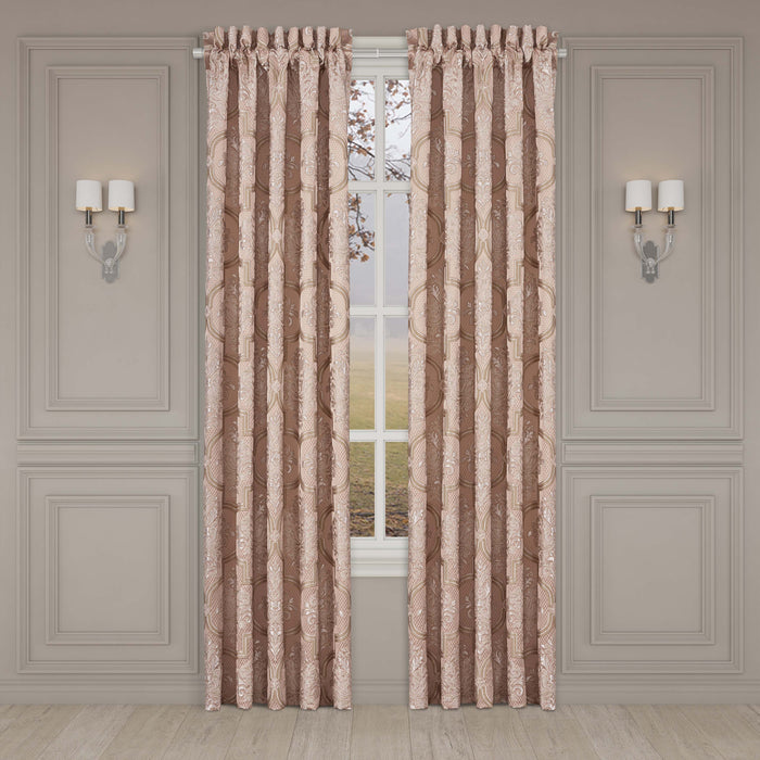 Rosewater Blush Window Panel Pair Window Panels By J. Queen New York