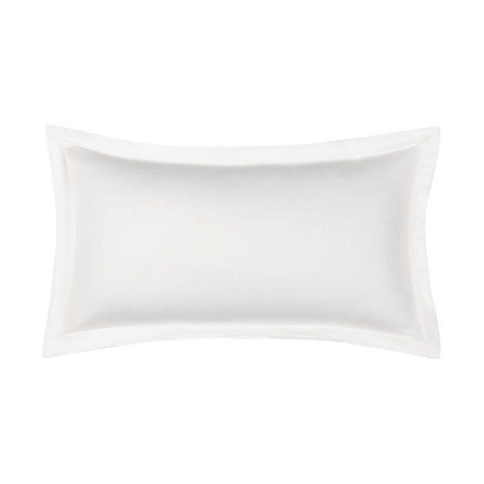 Savannah White Boudoir Decorative Throw Pillow 24" x 12" Throw Pillows By J. Queen New York