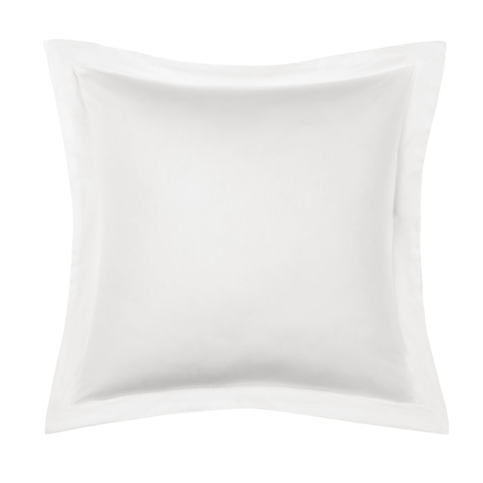 Savannah White Square Decorative Throw Pillow 18" x 18" Throw Pillows By J. Queen New York