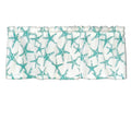 Sea Shore Starfish Aqua Cafe Valance | Barnett Home Decor