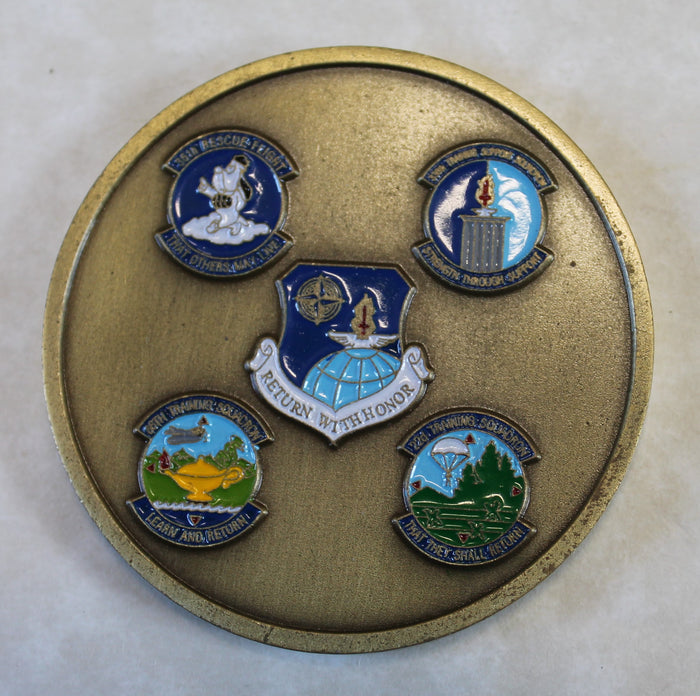 SERE Air Force Commander Serial Numbered and Navy SERE Challenge Coins