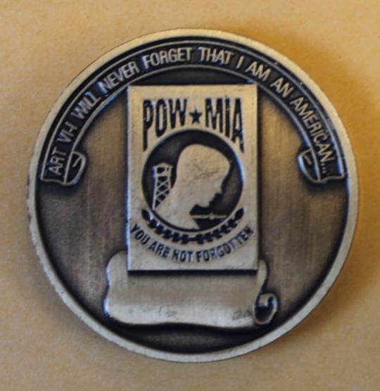 SERE Air Force Commander Serial Numbered and Navy SERE Challenge Coins