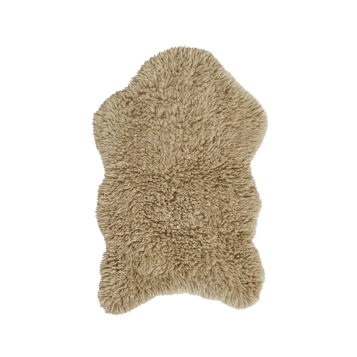 Sheep of the World Woolly Beige Woolable Rug Rug By Lorena Canals