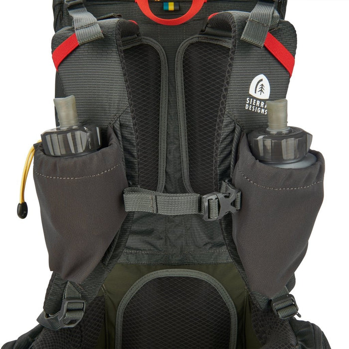 Sierra Designs Flex Capacitor 40L - 60L Blackpack With Waist Belt - Majolica - Hill and Dale Outdoors