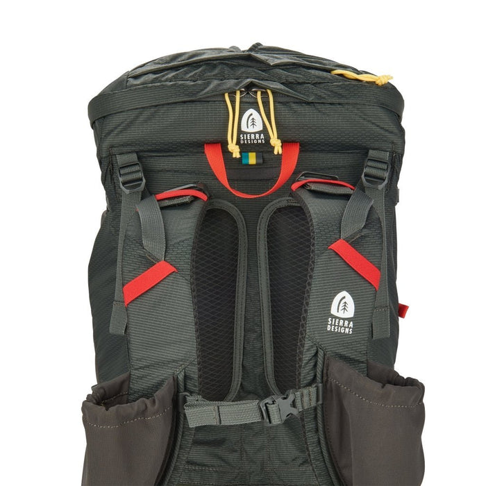 Sierra Designs Flex Capacitor 40L - 60L Blackpack With Waist Belt - Majolica - Hill and Dale Outdoors