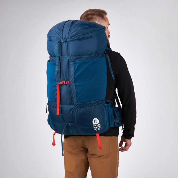 Sierra Designs Flex Capacitor 60L - 80L Rucksack - M/L - Majolica Blue - Hill and Dale Outdoors