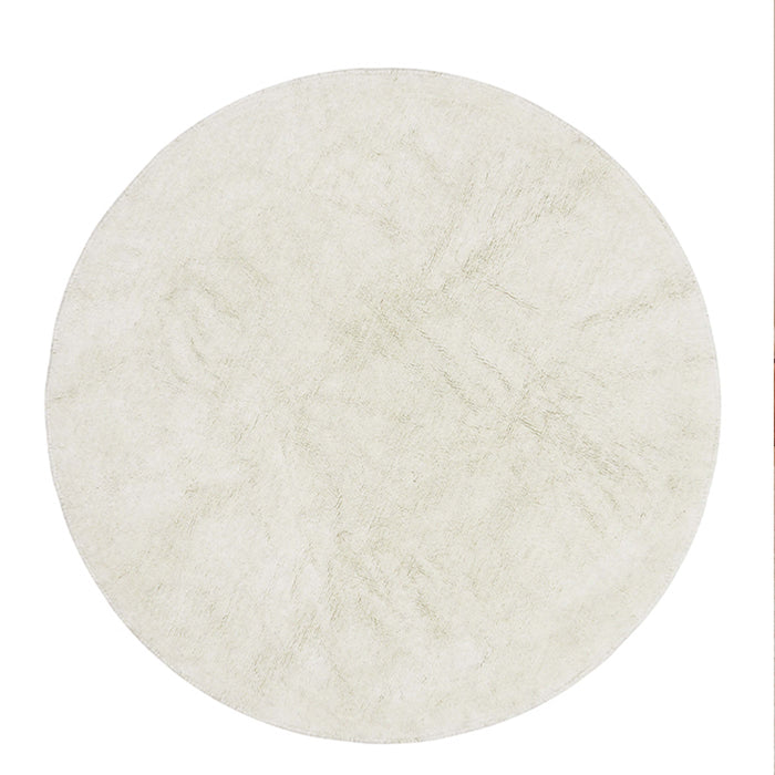 Silhouettes Natural Woolable Rround Rug Rug By Lorena Canals